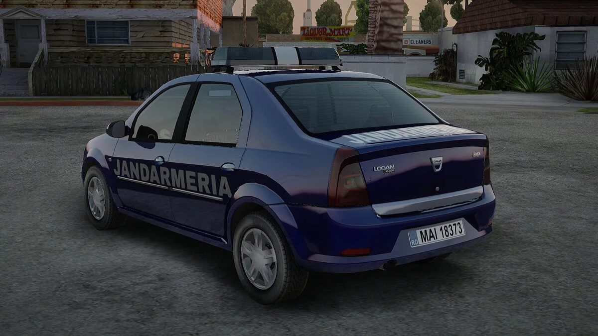 Dacia Logan Jandarmeria / GTA San Andreas