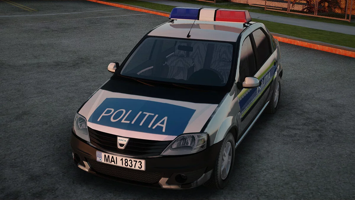 Dacia Logan Politia / GTA San Andreas