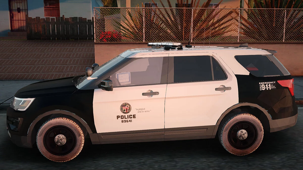 Ford Explorer Police Interceptor LAPD 2017 / GTA San Andreas