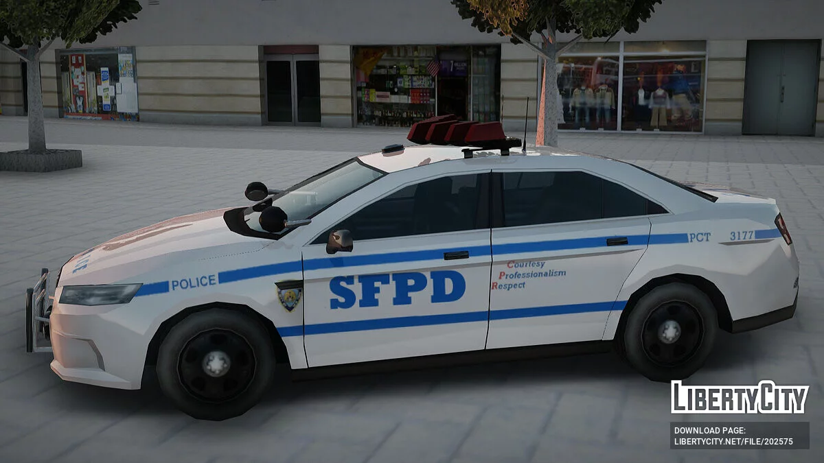 Ford Taurus Police Interceptor Engine / GTA San Andreas