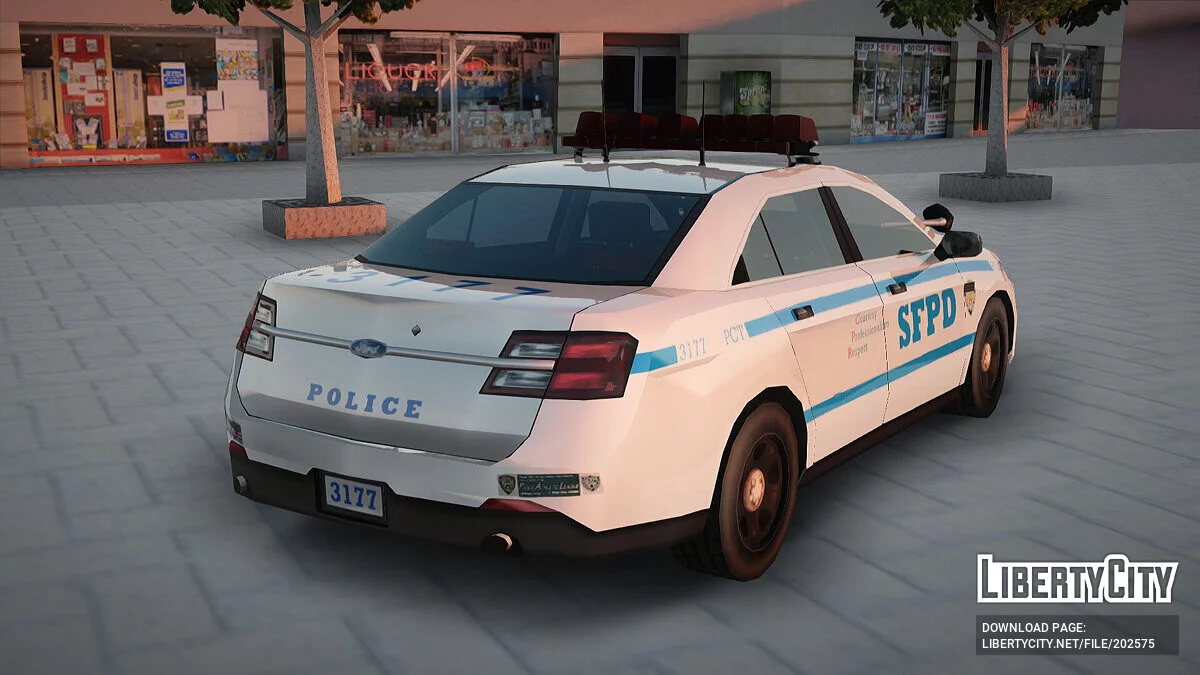 Ford Taurus Police Interceptor Engine / GTA San Andreas