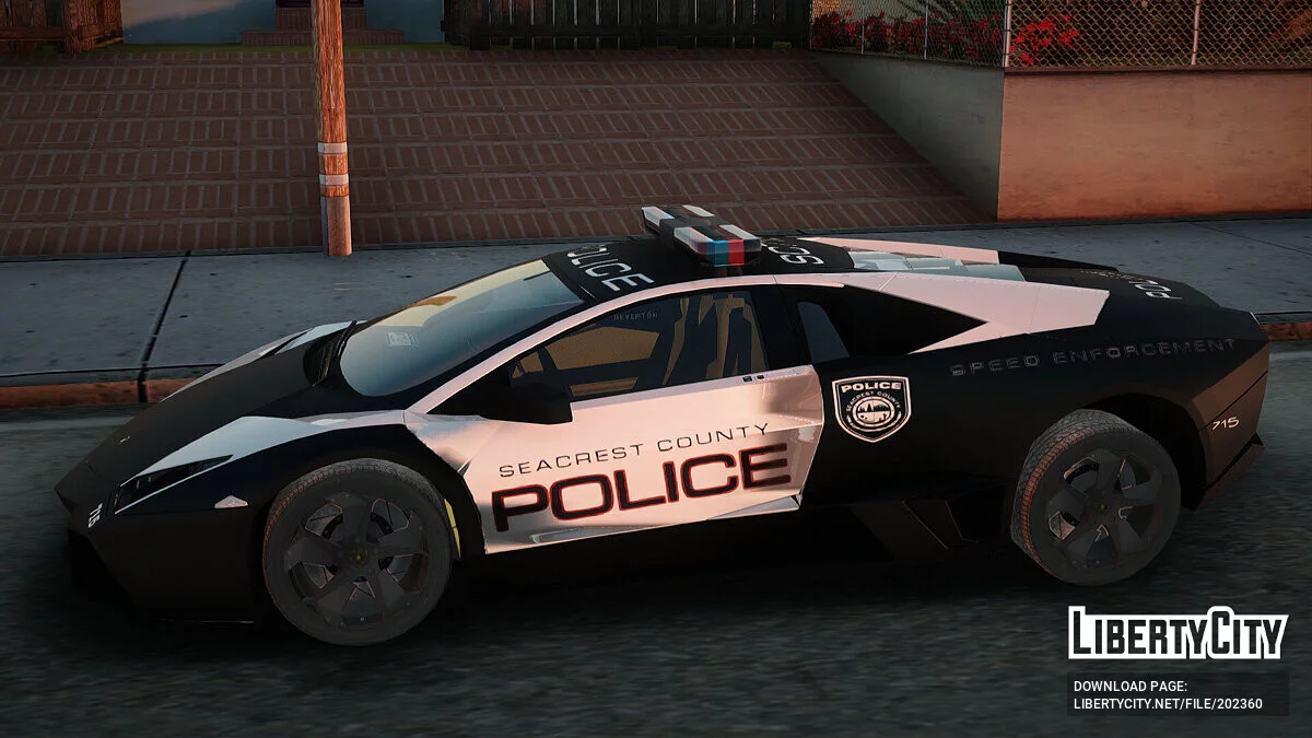 Lamborghini Reventon Police Car / GTA San Andreas
