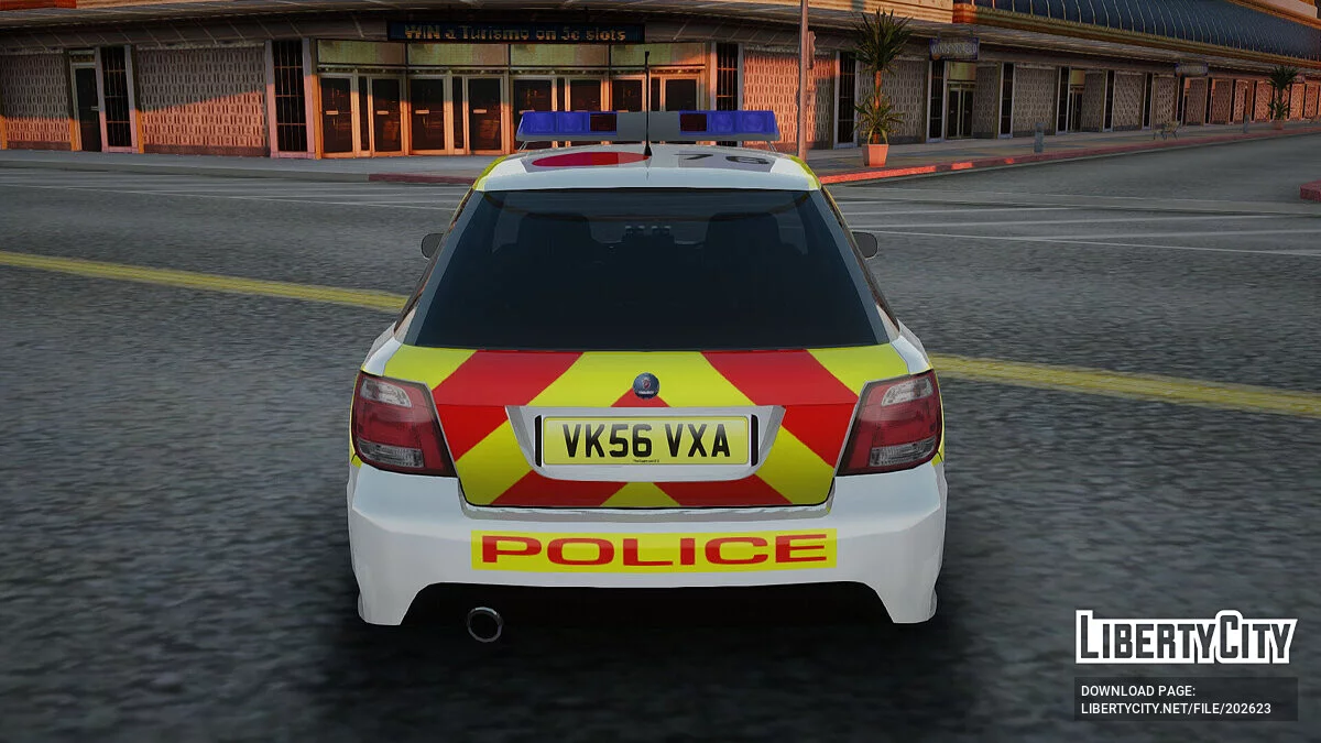 SAAB 9-2 Aero Turbo Generic UK Police / GTA San Andreas
