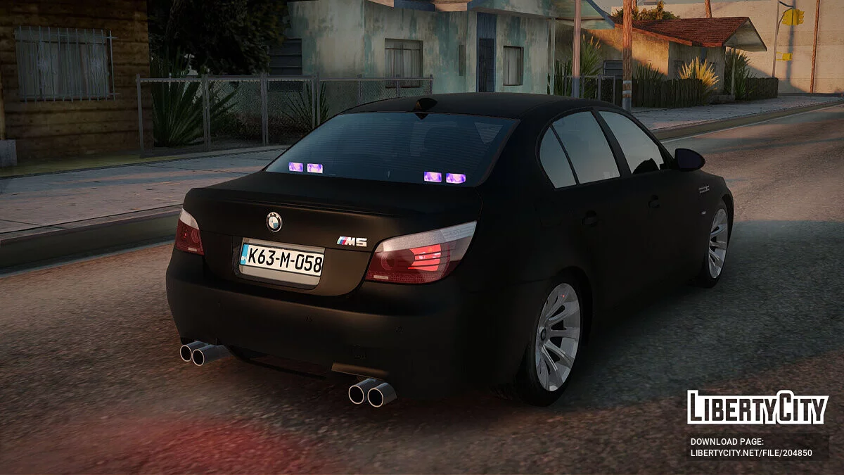 BMW 530 Policija BiH (PRESRETAC) / GTA San Andreas