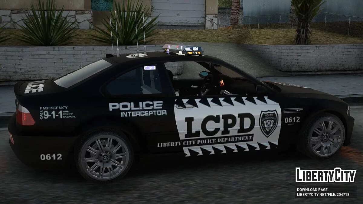 BMW M3 E46警车 / GTA San Andreas