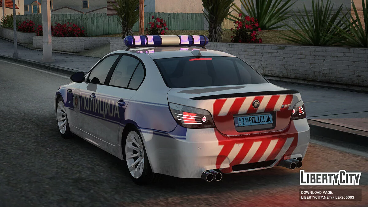 BMW M5 E60 POLICIJA / GTA San Andreas