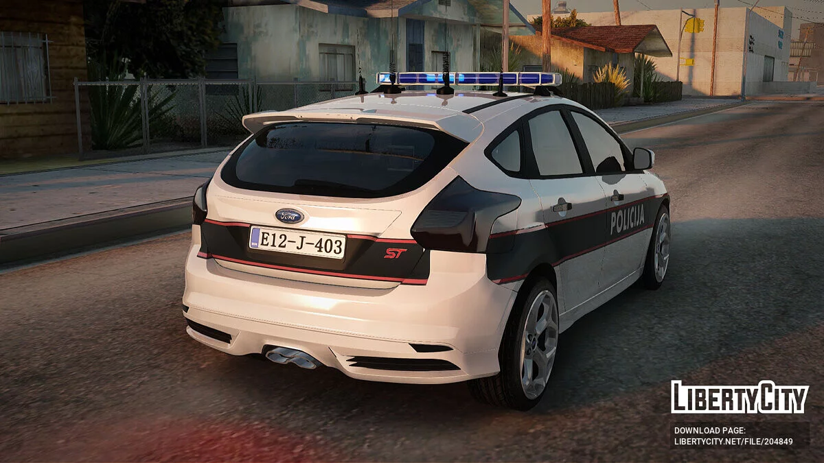 Ford Focus ST 2013 BiH Policija / GTA San Andreas