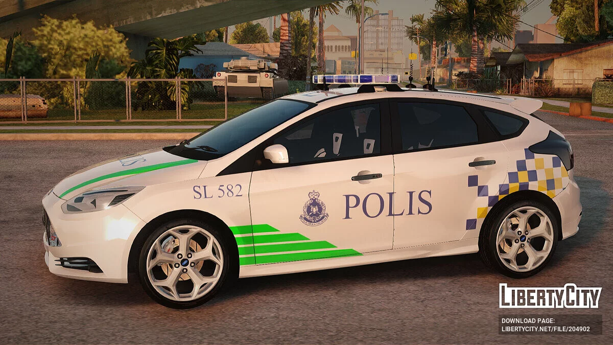 Ford Focus ST 2013 PDRM / GTA San Andreas