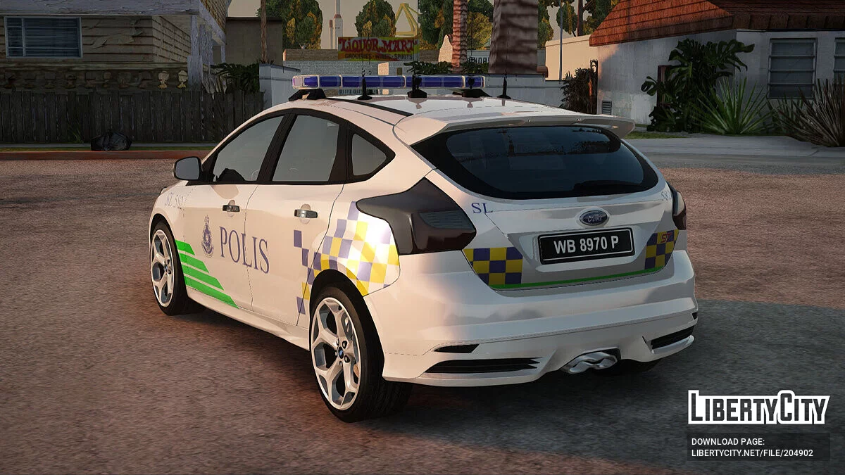 Ford Focus ST 2013 PDRM / GTA San Andreas