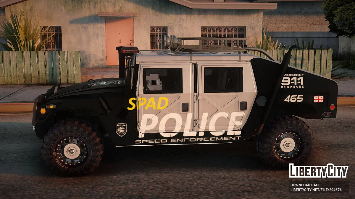 Hummer H1 警车 / GTA San Andreas