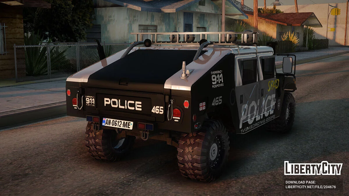Hummer H1 警车 / GTA San Andreas