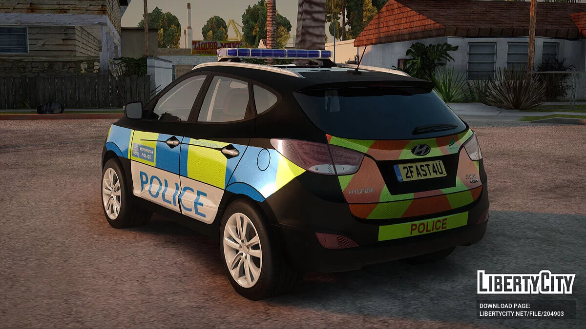 Hyundai IX35 2012 U.K Police / GTA San Andreas