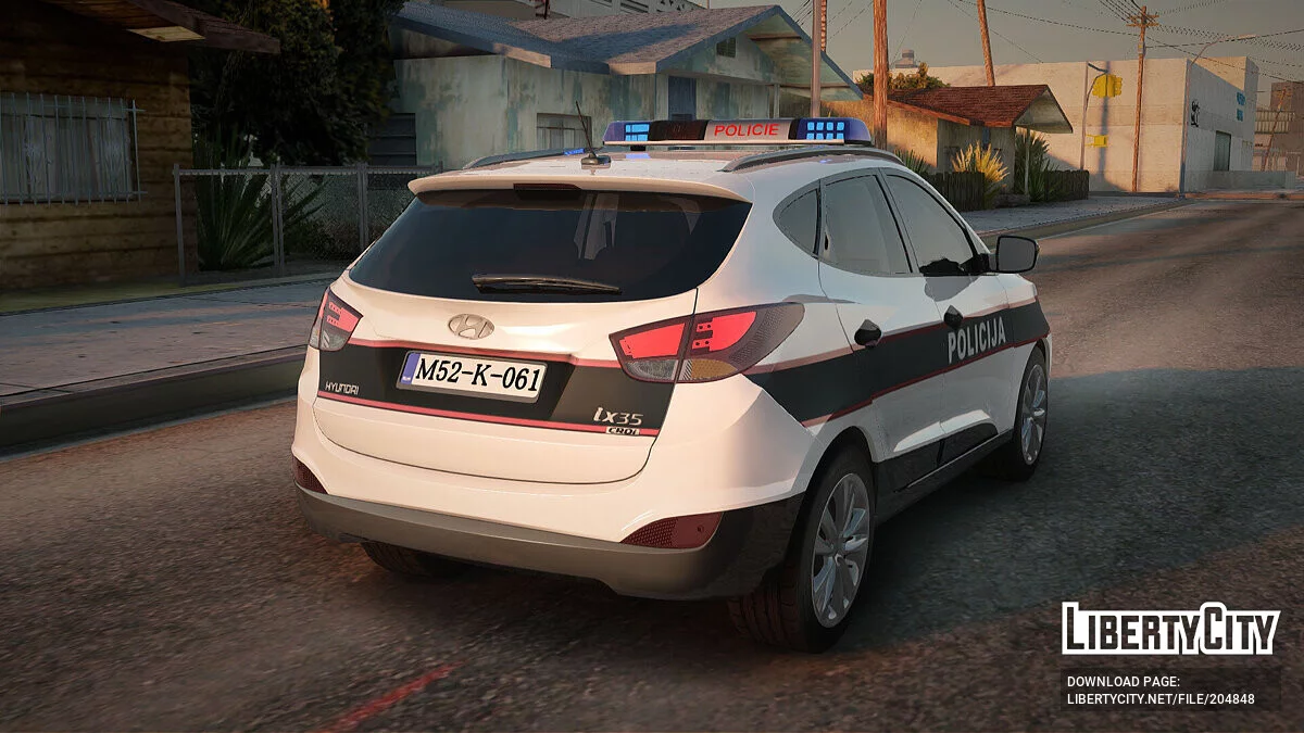 Hyundai IX35 Policija Bih / GTA San Andreas