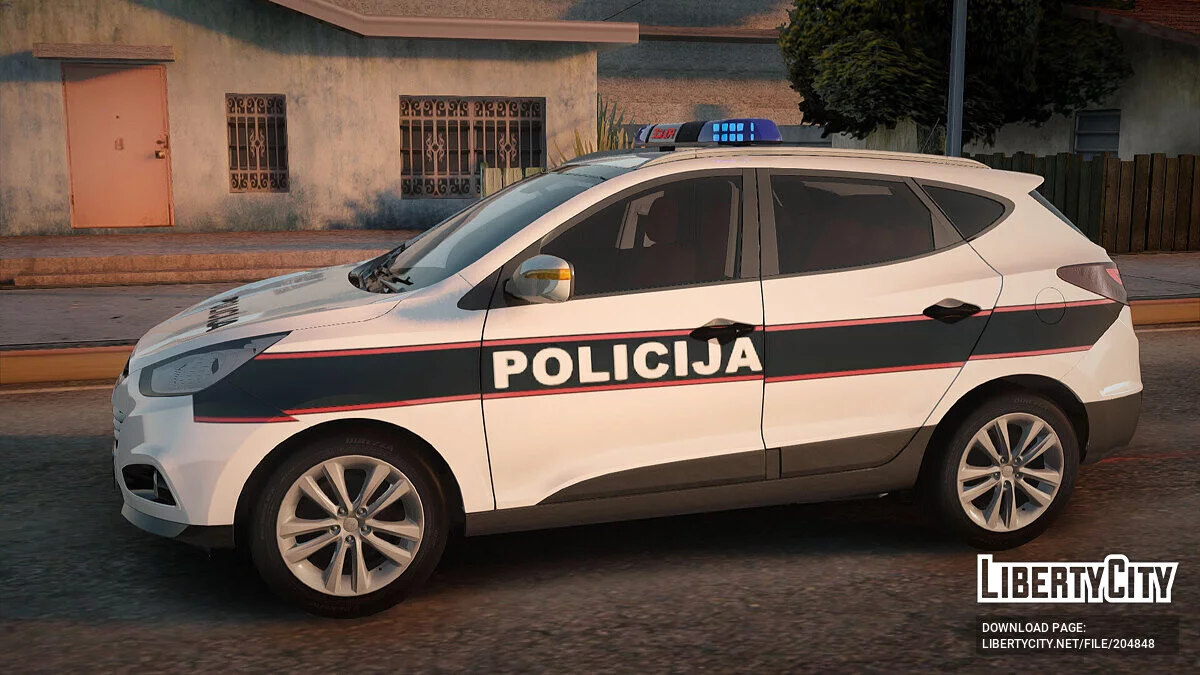 Hyundai IX35 Policija Bih / GTA San Andreas