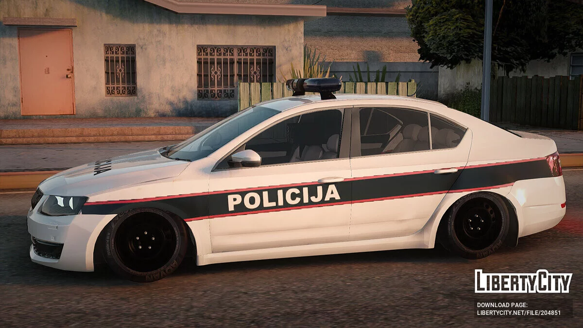 Skoda Octavia Policija / GTA San Andreas