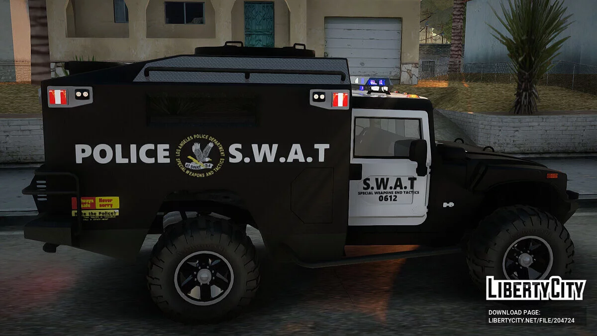 SWAT Enforcer / GTA San Andreas