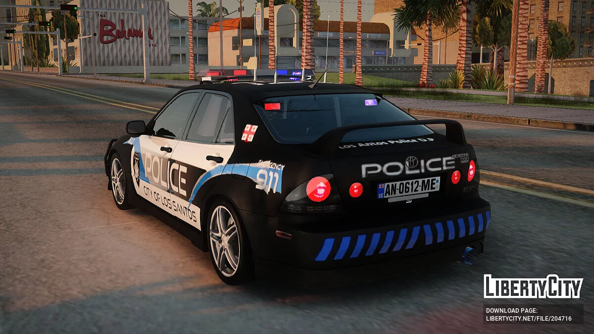 丰田 Altezza 警车 / GTA San Andreas