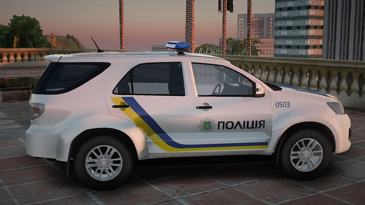 Toyota Fortuner Polizei der Ukraine / GTA San Andreas