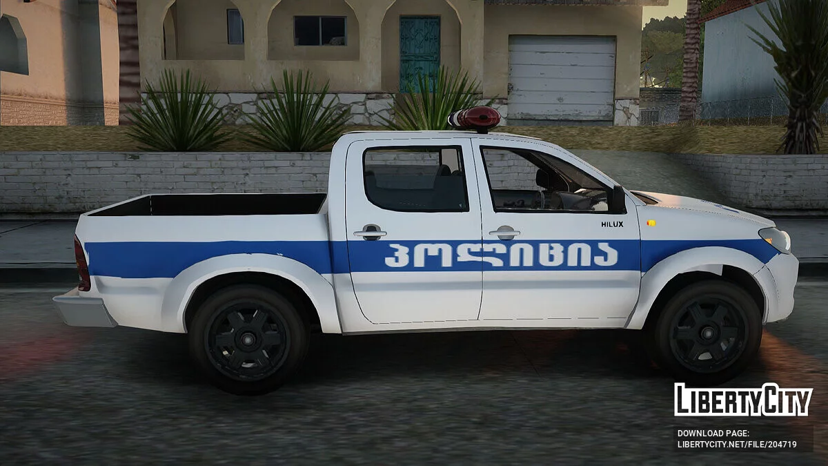 丰田 Hilux 格鲁吉亚警车 / GTA San Andreas