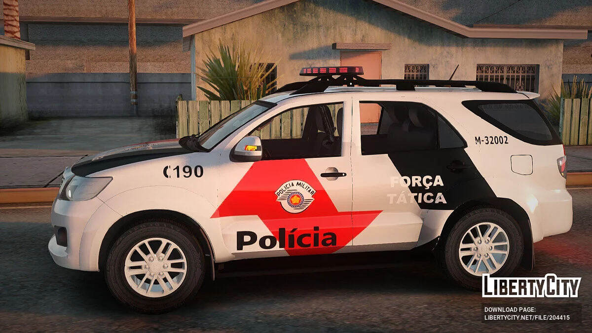 تويوتا هايلكس SW4 2014 Forca Tatica / جي تي إيه سان أندرياس