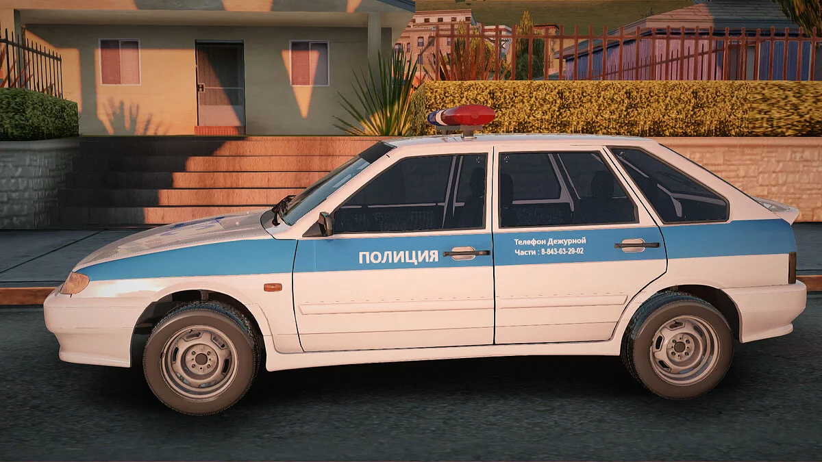 ВАЗ 2114 Полиция ДПС / GTA San Andreas