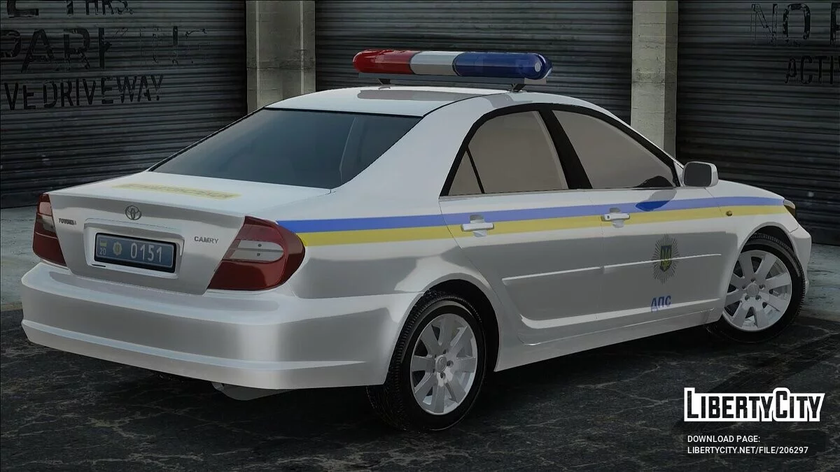 Toyota Camry 2004 Міліція України / GTA San Andreas