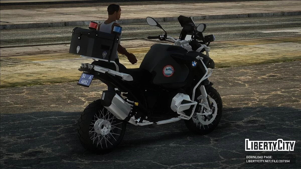 BMW-R1200GS - Police / GTA San Andreas