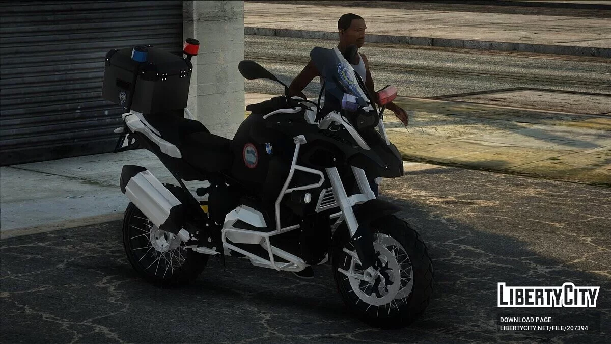 BMW-R1200GS - Police / GTA San Andreas