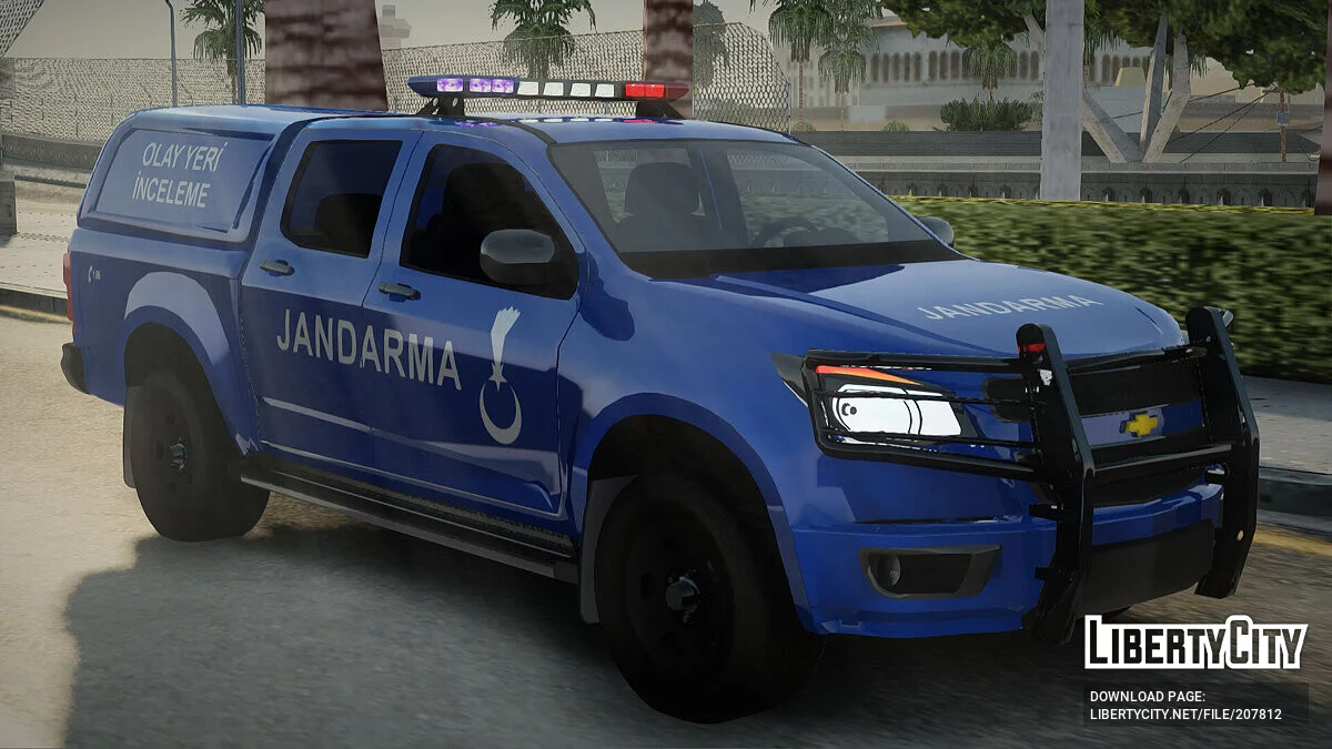 Chevrolet S10 Turkish Gendarmerie CSI Unit / GTA San Andreas