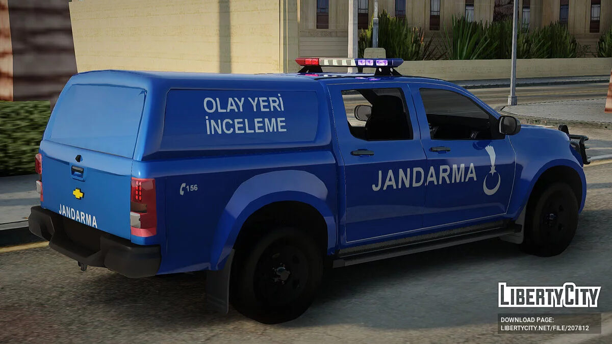 Chevrolet S10 Turkish Gendarmerie CSI Unit / GTA San Andreas