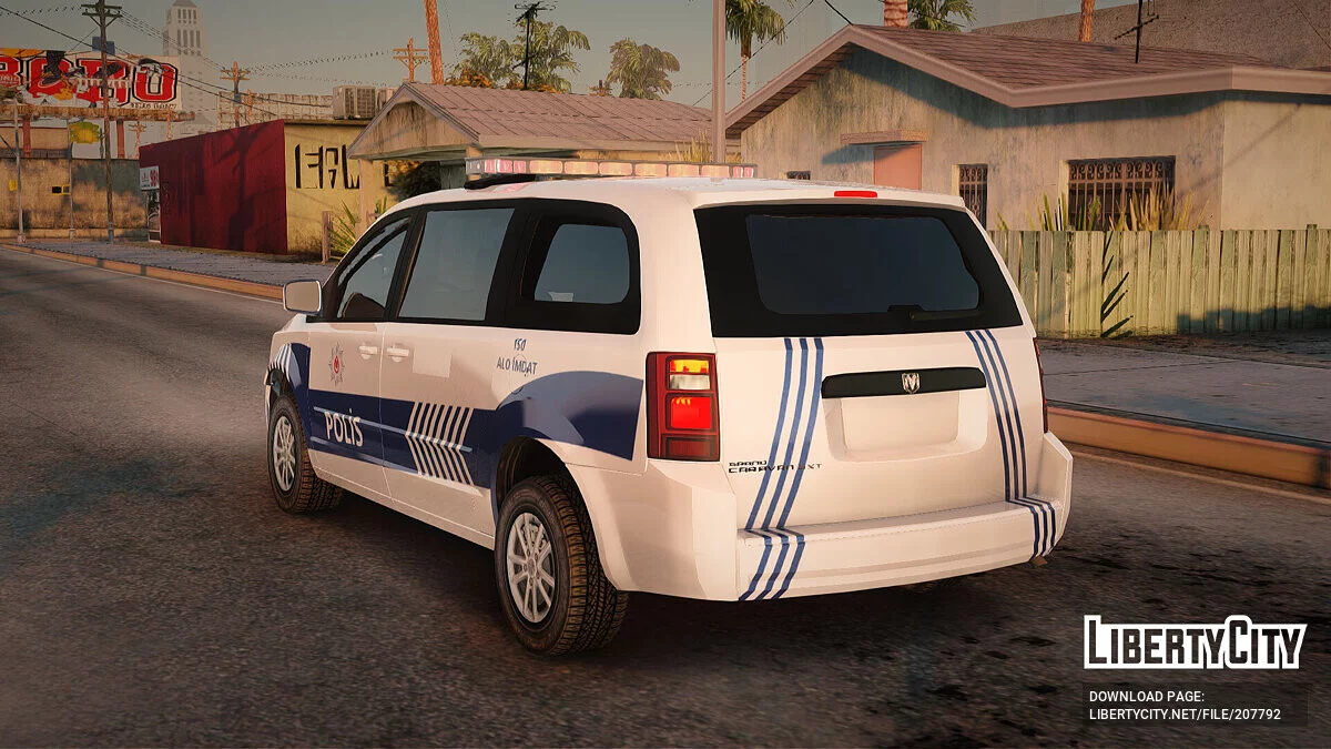 Dodge Grand Caravan Turkish Police / GTA San Andreas