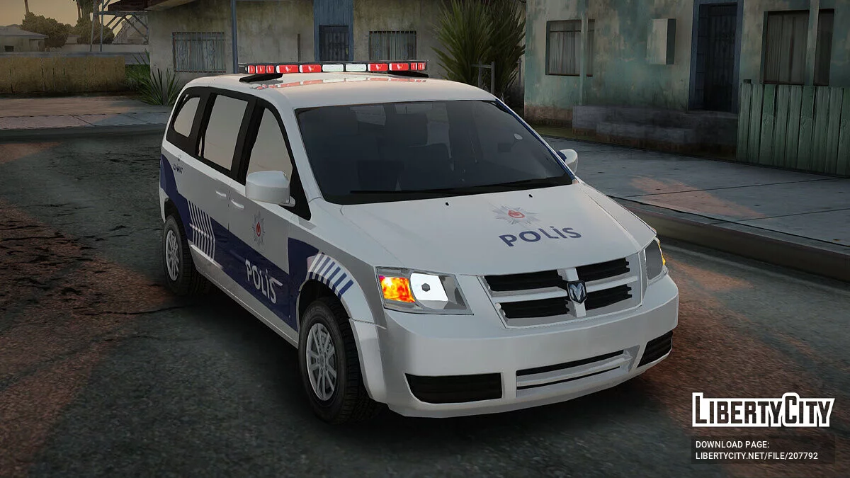 Dodge Grand Caravan Turkish Police / GTA San Andreas