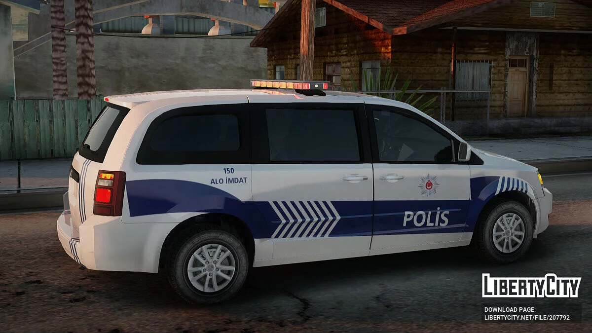 Dodge Grand Caravan Turkish Police / GTA San Andreas