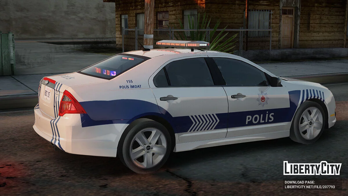 Ford Fusion 2011 Turkish Police / GTA San Andreas