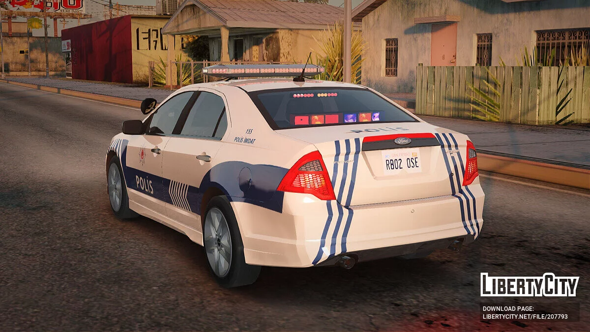 Ford Fusion 2011 Turkish Police / GTA San Andreas