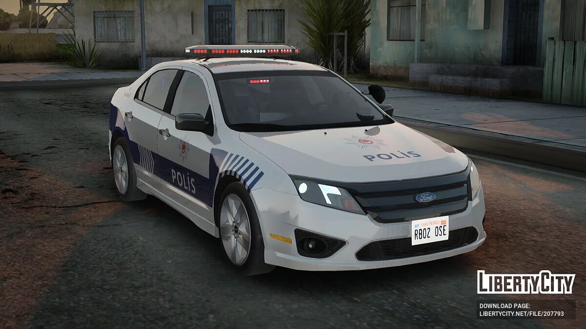 Ford Fusion 2011 Turkish Police / GTA San Andreas