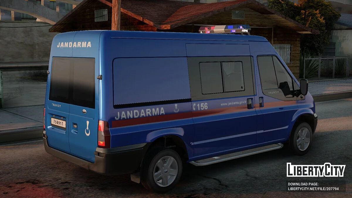 Ford Transit Turkish Gendarmerie / GTA San Andreas