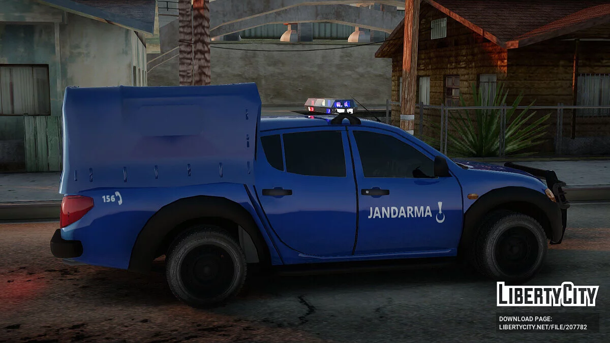 Mitsubishi L200 Jandarma / GTA San Andreas