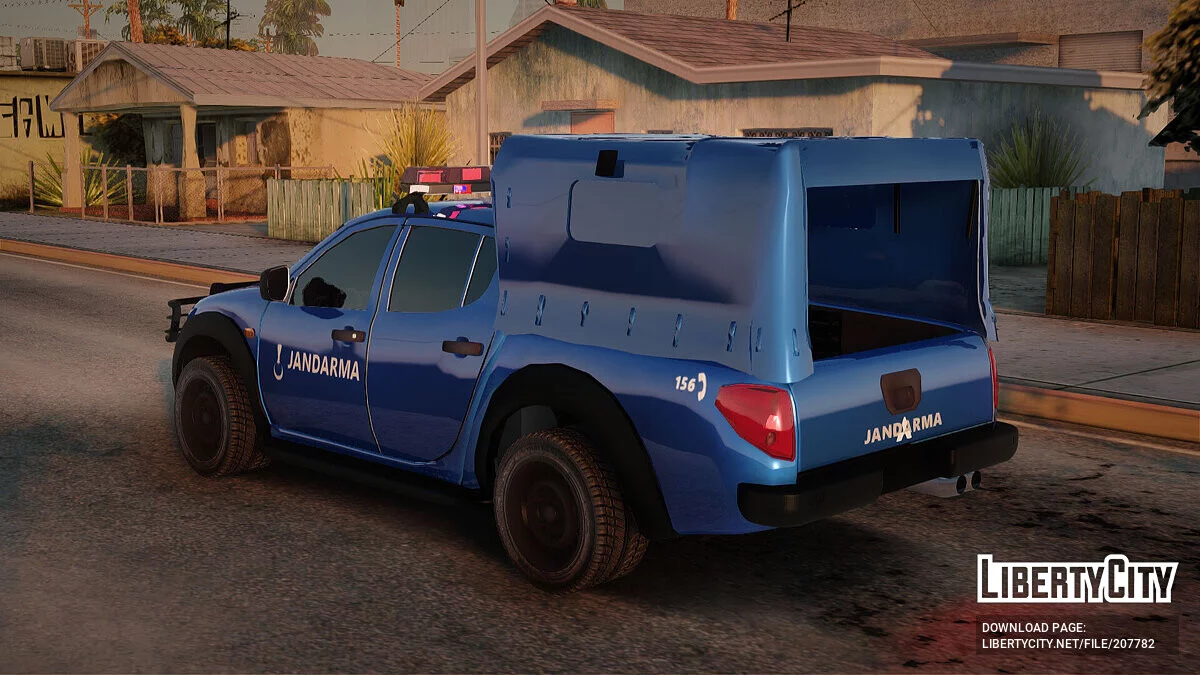 Mitsubishi L200 Jandarma / GTA San Andreas