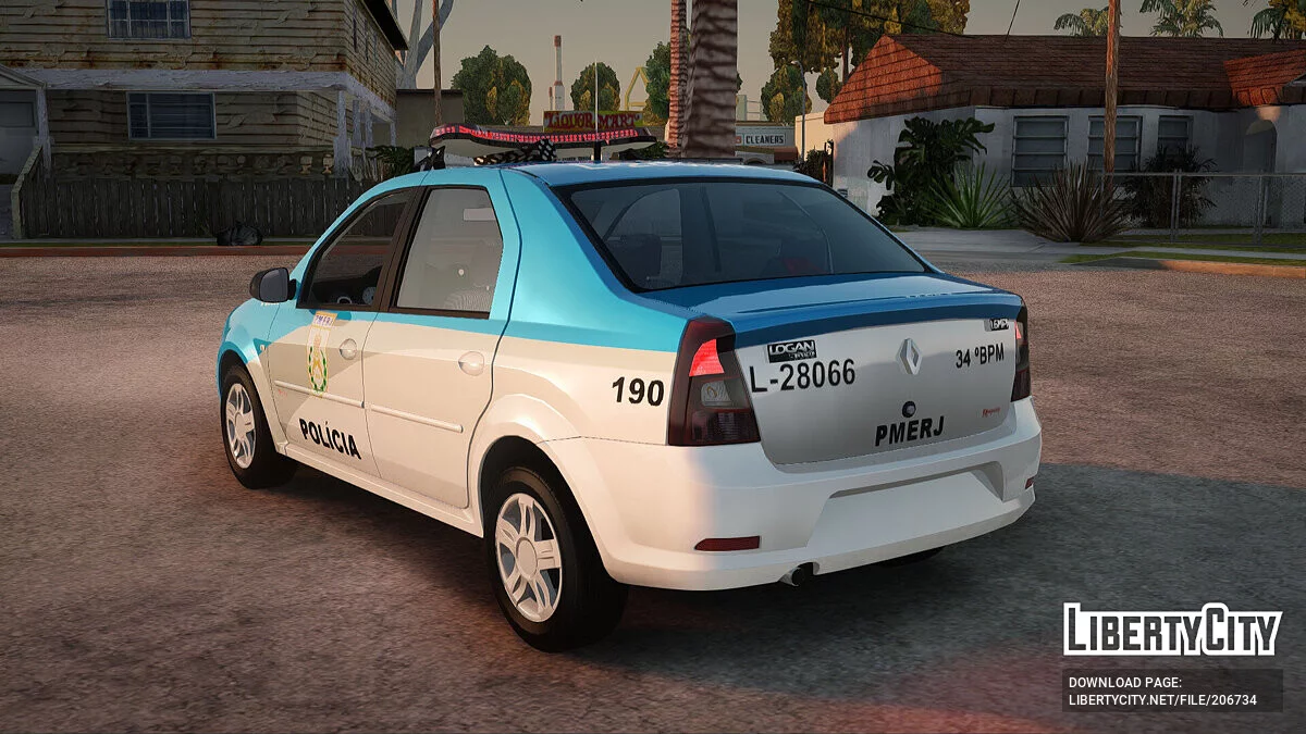 雷诺 Logan 2011 PMERJ / GTA San Andreas