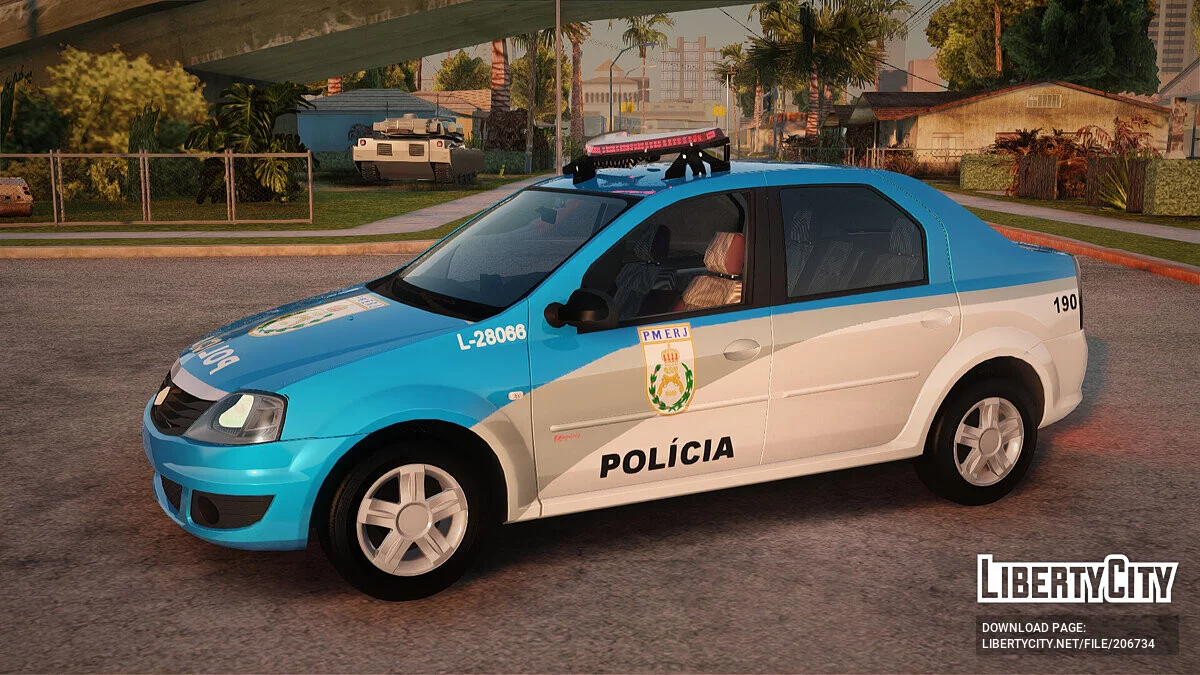 雷诺 Logan 2011 PMERJ / GTA San Andreas