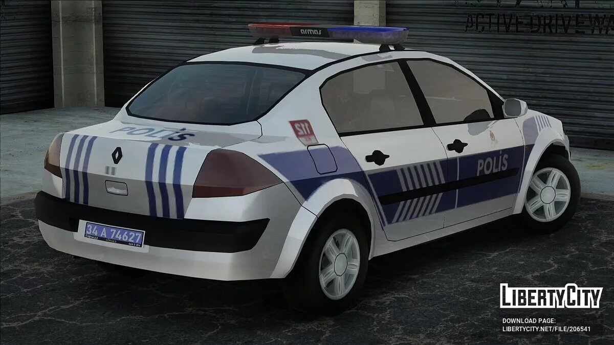 Renault Megane 2 - Turkish Police / GTA San Andreas