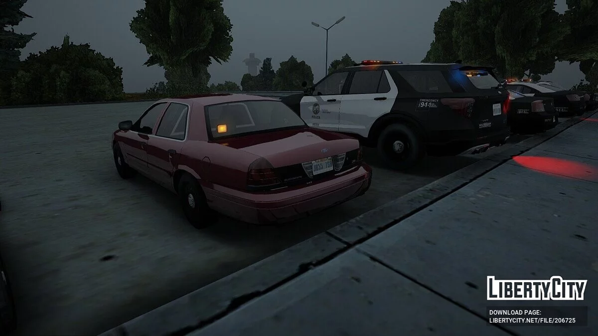 LSPD Polis Araçları Paketi [AVS] / GTA San Andreas