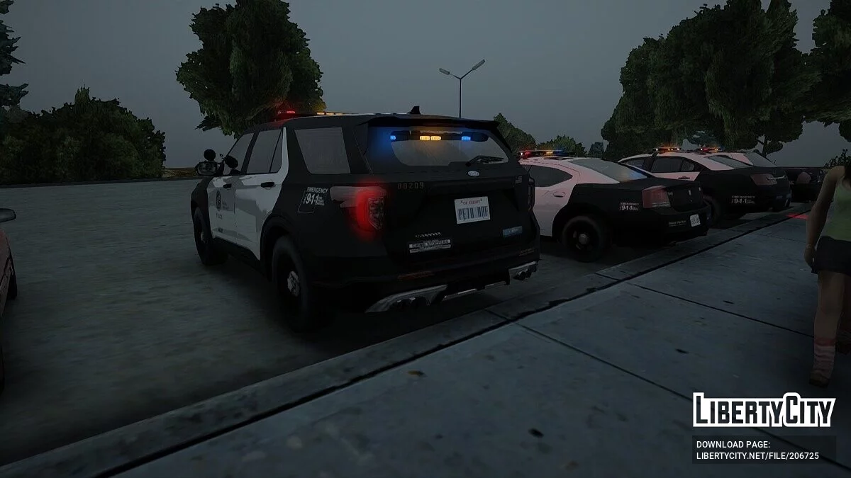 LSPD Polis Araçları Paketi [AVS] / GTA San Andreas