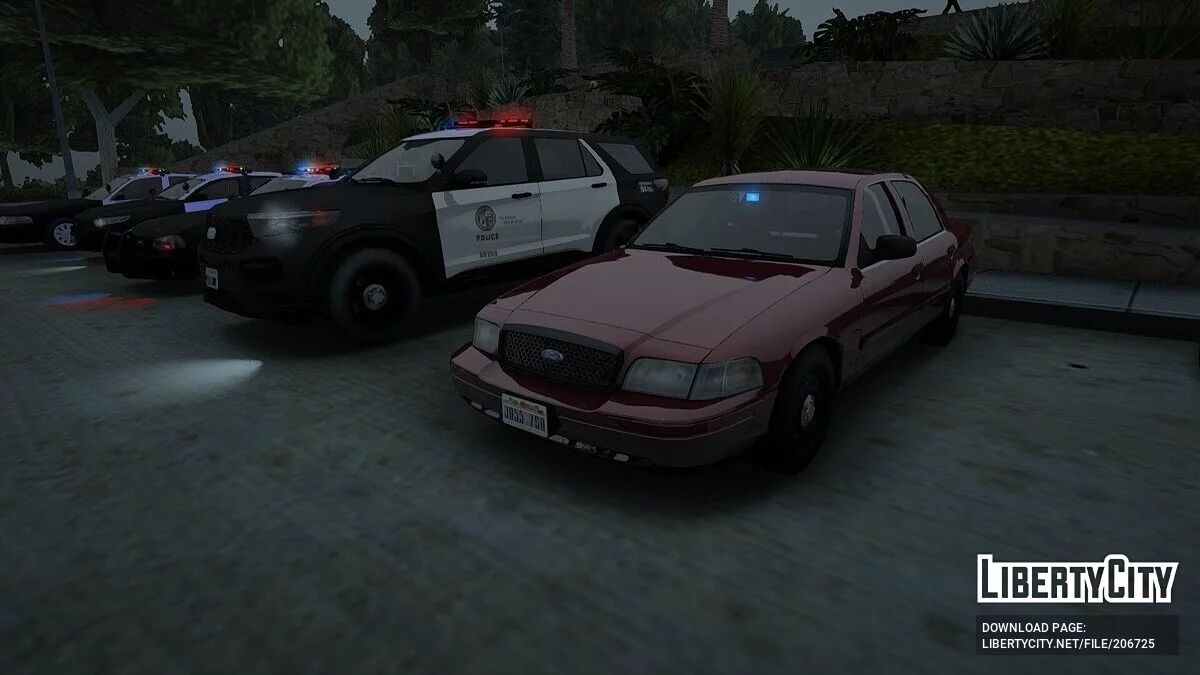 LSPD Polis Araçları Paketi [AVS] / GTA San Andreas