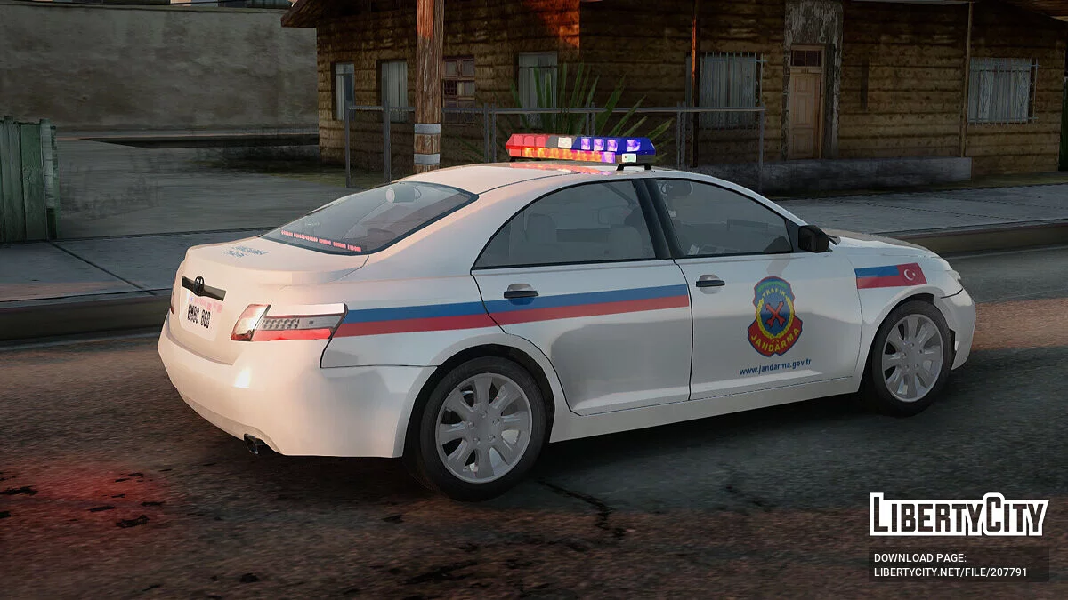 Toyota Camry Turkish Gendarmerie Traffic Unit / GTA San Andreas