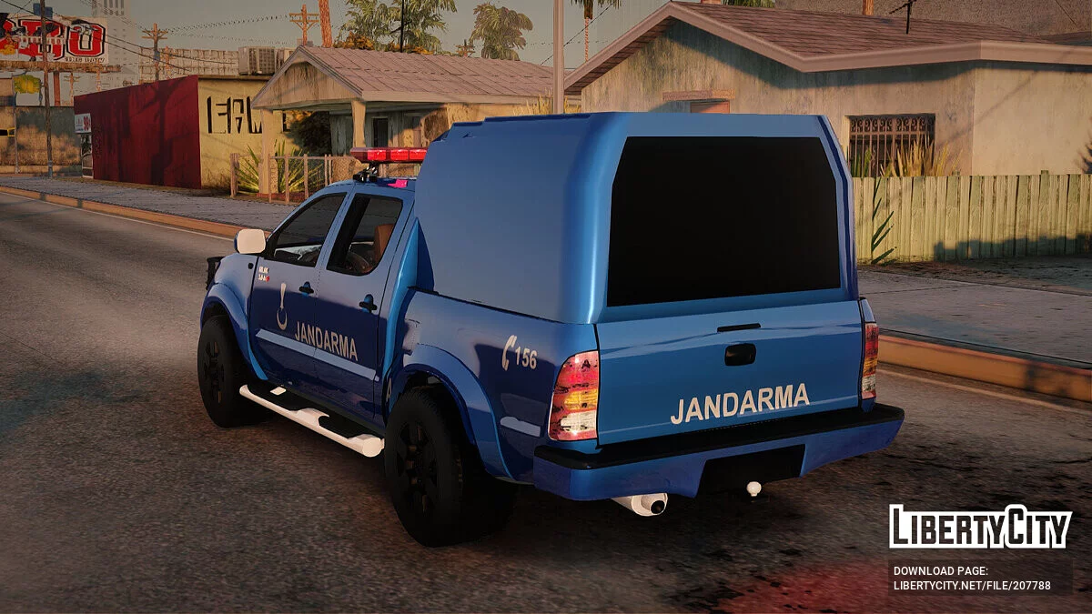 Toyota Hilux土耳其宪兵车辆 / GTA San Andreas