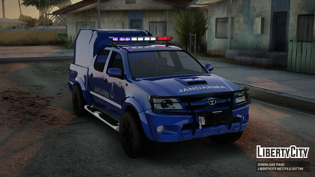 Toyota Hilux土耳其宪兵车辆 / GTA San Andreas