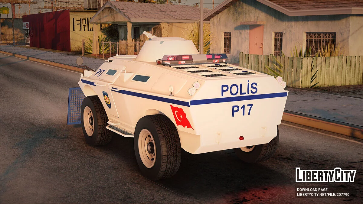 土耳其警用带水炮的 APC / GTA San Andreas