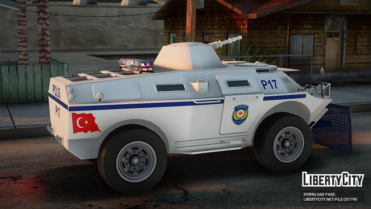 土耳其警用带水炮的 APC / GTA San Andreas